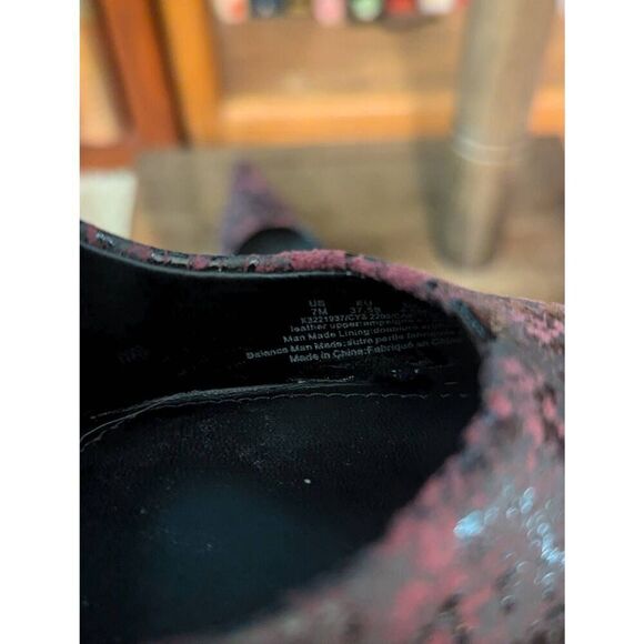 NWOB DKNY CARISA-HIGH POINTED TOE SLIP-ON PUMP WOMEN SHOES 7.5 BORDEAUX COLOR - Picture 6 of 7